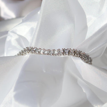 Silver Tennis Bracelet